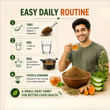 Helbrede Nutraherbs Livohél Gold Liver Detox Powder| Ayurvedic Liver Cleanse & Digestive Support