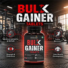 Helbrede Nutraherbs Bulk Gainer Tablets | Muscle Growth, Strength & Healthy Weight Gain Supplement