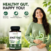 Helbrede NutraHerbs Digestive Enzyme Tablets | Fungal Diastase & Papain 60 Tablets