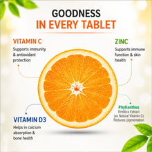 Helbrede Nutraherbs | Vitamin-C Chewable Tablets With Zinc & D3