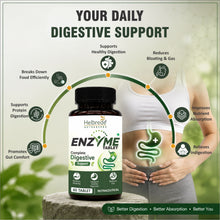 Helbrede NutraHerbs Digestive Enzyme Tablets | Fungal Diastase & Papain 60 Tablets