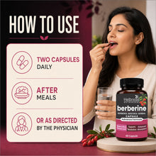 Helbrede Berberine Capsules 400mg | Berberis Aristata with Cinnamon & Black Pepper | Metabolic Wellness Support | 60 Capsules