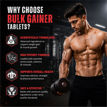 Helbrede Nutraherbs Bulk Gainer Tablets | Muscle Growth, Strength & Healthy Weight Gain Supplement