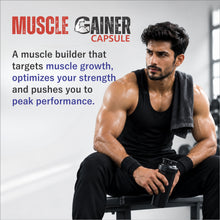 Helbrede Nutraherbs Muscle Gainer Capsule | Muscle Strength, Recovery & Lean Muscle Support | 60 Capsules