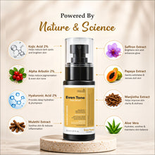 Helbrede nutraherbs  Even Tone Face Serum | Kojic Acid & Alpha Arbutin Serum