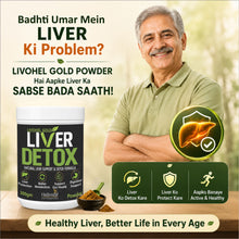 Helbrede Nutraherbs Livohél Gold Liver Detox Powder| Ayurvedic Liver Cleanse & Digestive Support