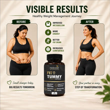 Helbrede Fit Tummy Capsule | Best Ayurvedic Weight Management Capsule for Men & Women | Fat Metabolism & Digestive Support