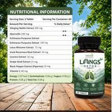 Lung Detox Tablets | Herbal Respiratory Support Supplement