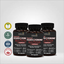 Helbrede testohel Testosterone Booster Capsule | Best Ayurvedic Testosterone Booster for Men | Strength, Stamina & Vitality Support